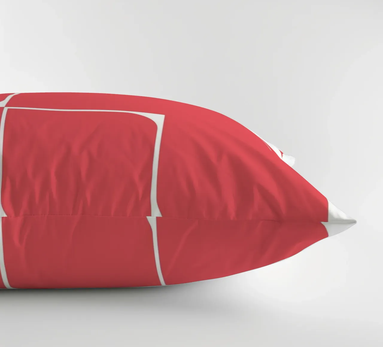 Bauhaus Grafico Rosso Moderno cuscino da Casa Calm