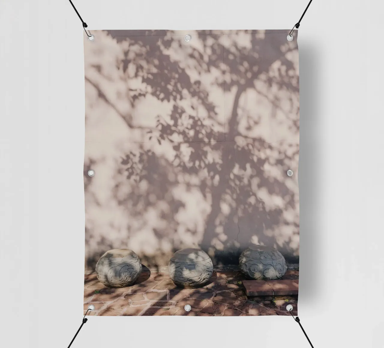 Shadow of a tree in China telo in pvc da photolovers