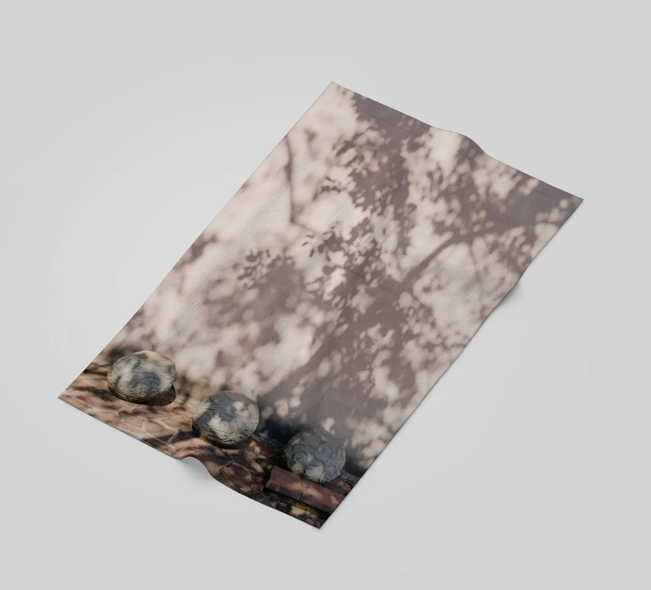 Shadow of a tree in China telo mare da photolovers