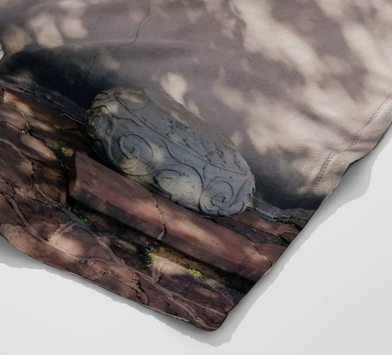 Shadow of a tree in China coperta in pile da photolovers