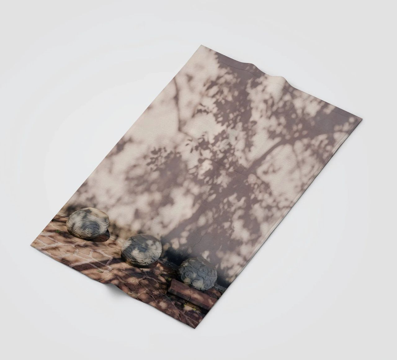 Shadow of a tree in China coperta in pile da photolovers
