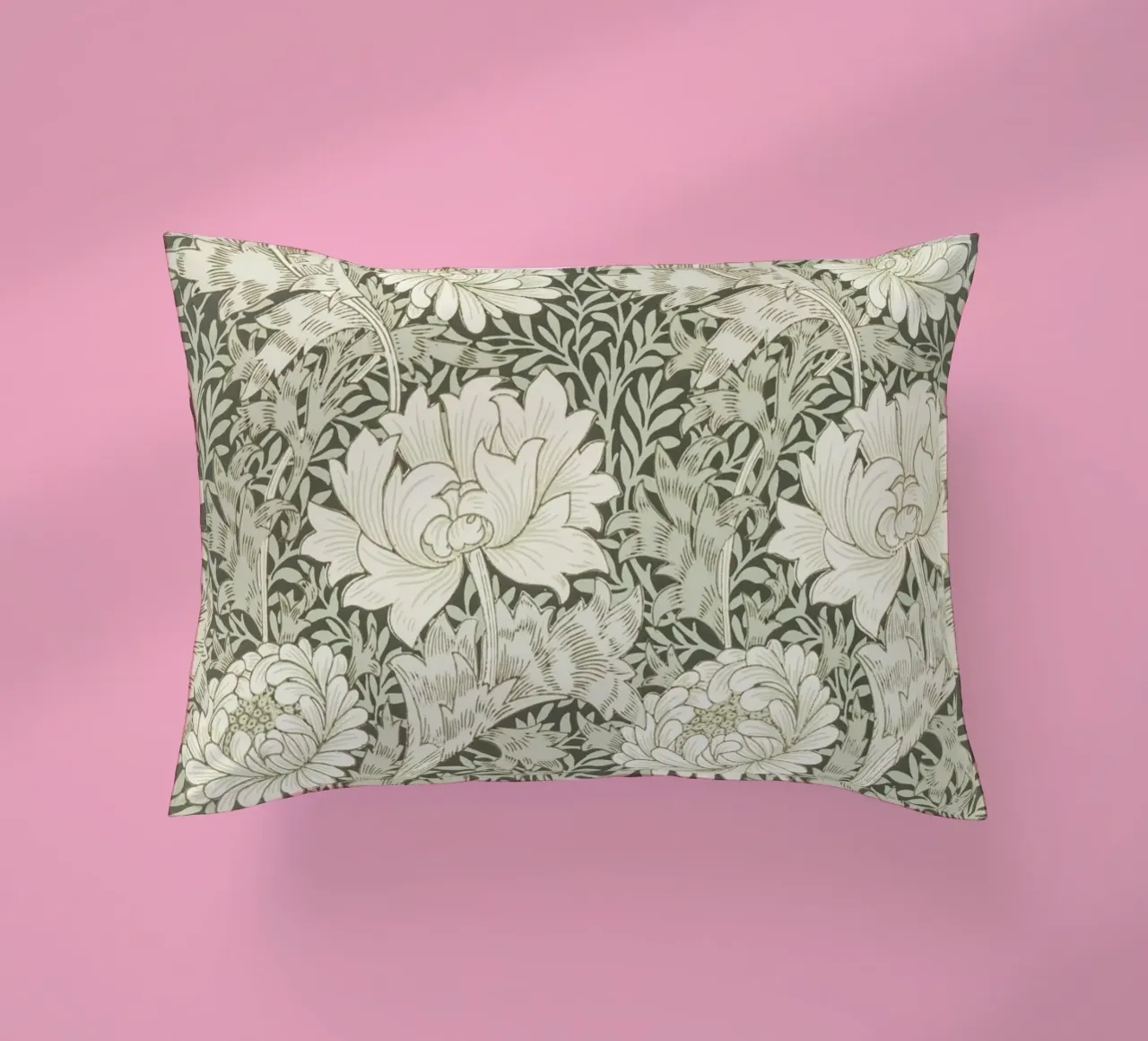 William Morris - Crisantemo floreale | Patter arti e mestieri cuscino da NorwesClub