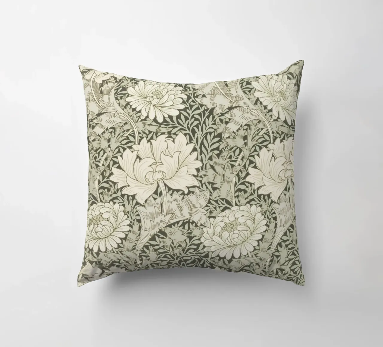 William Morris - Crisantemo floreale | Patter arti e mestieri cuscino da NorwesClub