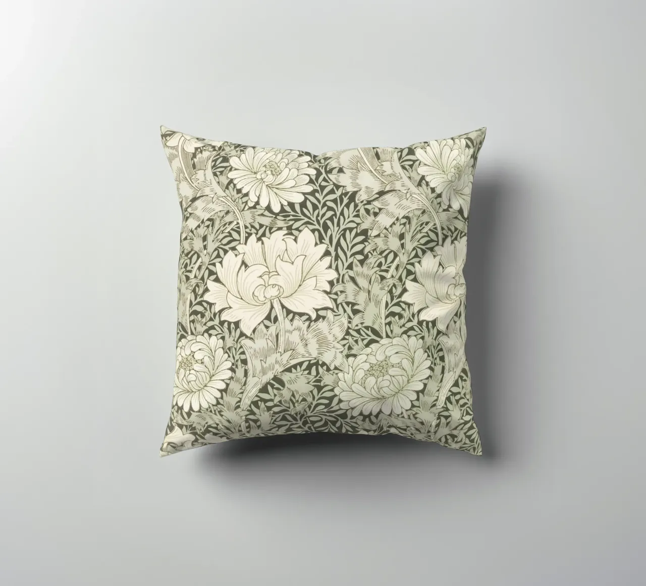 William Morris - Crisantemo floreale | Patter arti e mestieri cuscino da NorwesClub