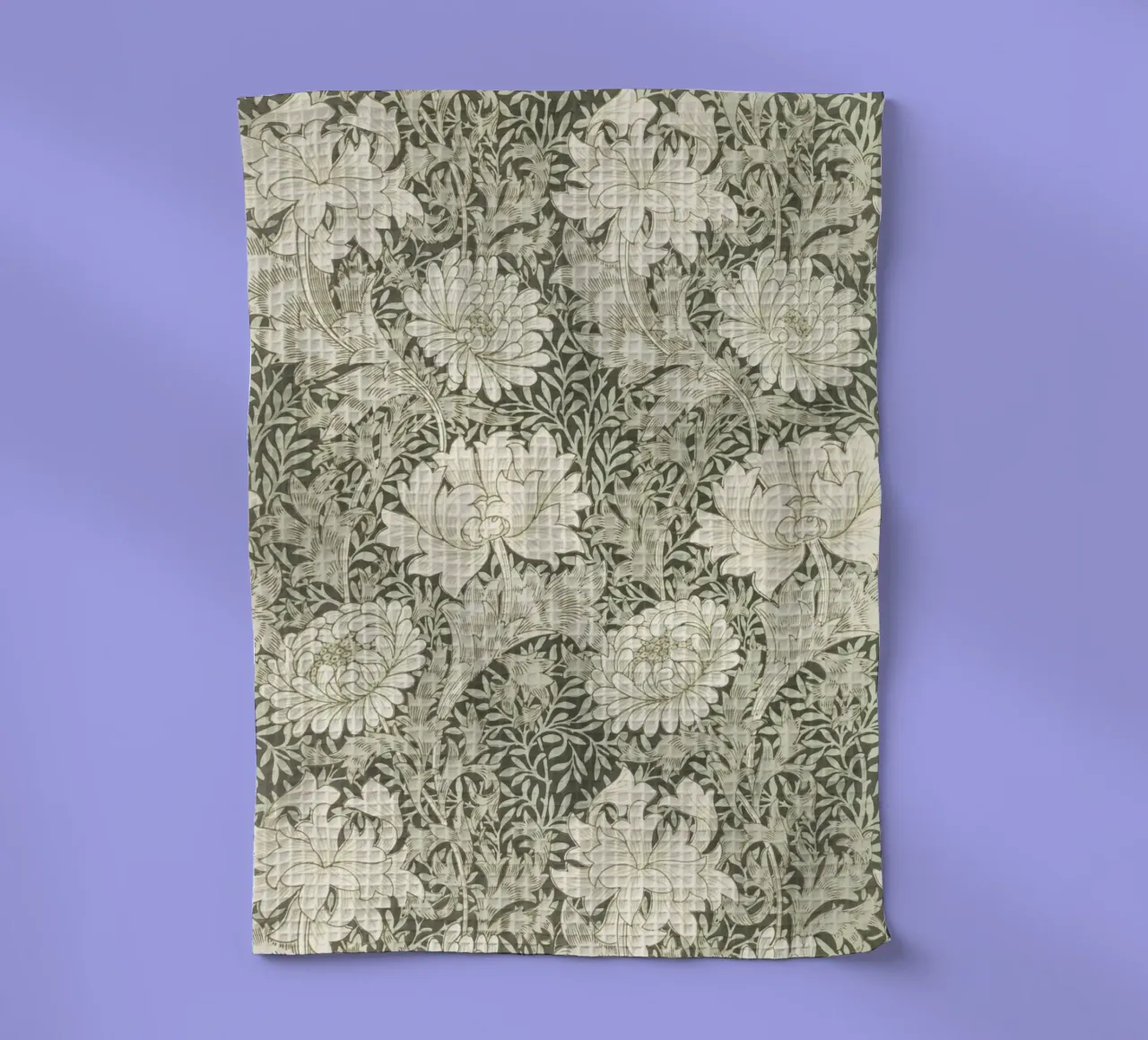 William Morris - Crisantemo floreale | Patter arti e mestieri canovaccio da cucina da NorwesClub