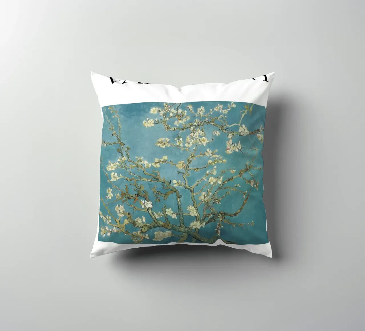 Van Gogh - Mandorlo in fiore | Stampa albero post-impressionista cuscino da NorwesClub