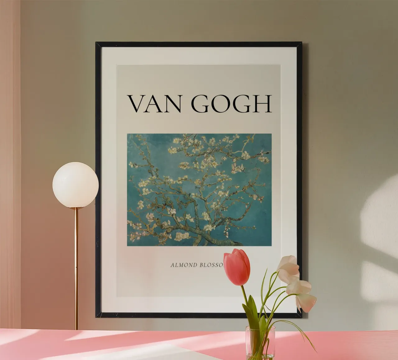 Van Gogh - Fleur d'amandier | Post-Impressionist Tree Print poster de NorwesClub