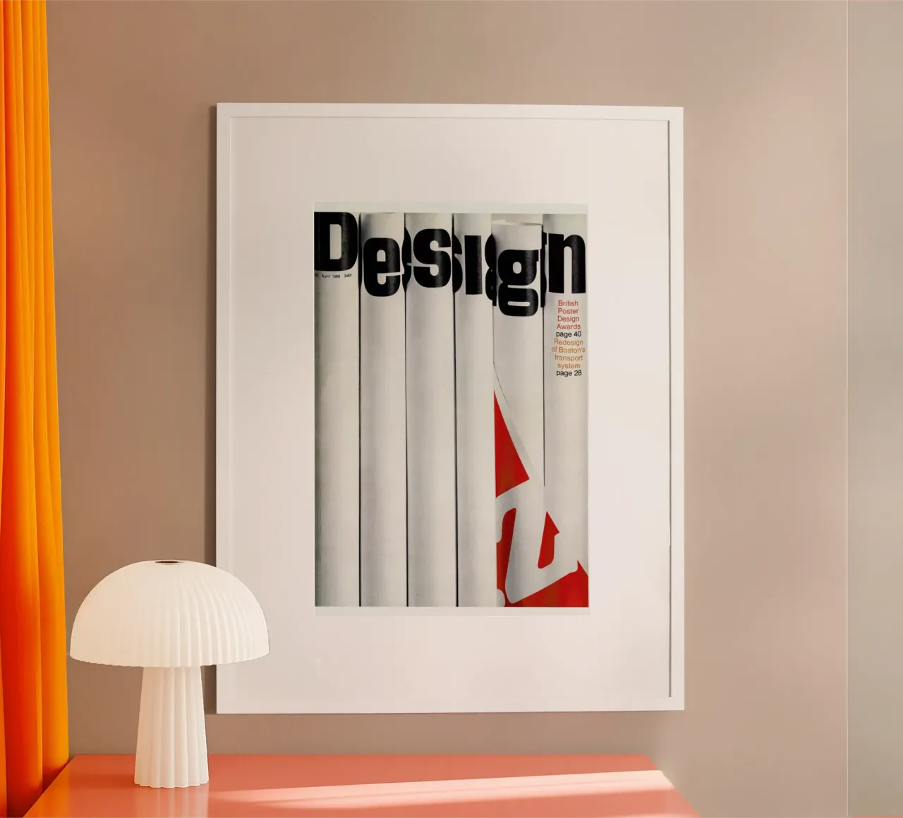 1968 April Design Magazine carta hahnemühle da Hemingway Design