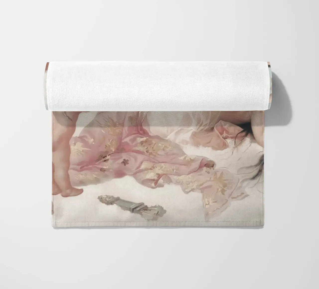 Tijssen - Bellezza rococò e cherubini | Sogno mitologico stampato telo mare da NorwesClub