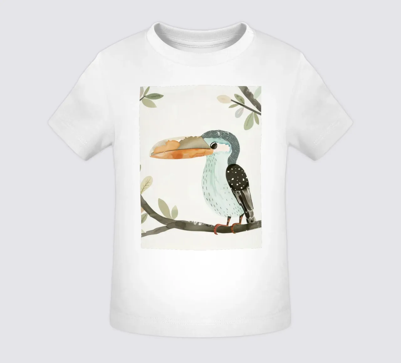 Tucano tropicale tra rami e bacche maglietta neonato da DesignDoodle