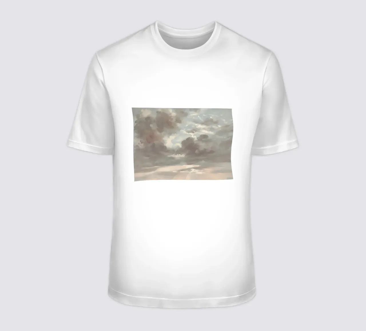 John Constable - Wolkenstudie | Romantik Himmel Kunstdruck T-Shirt von NorwesClub
