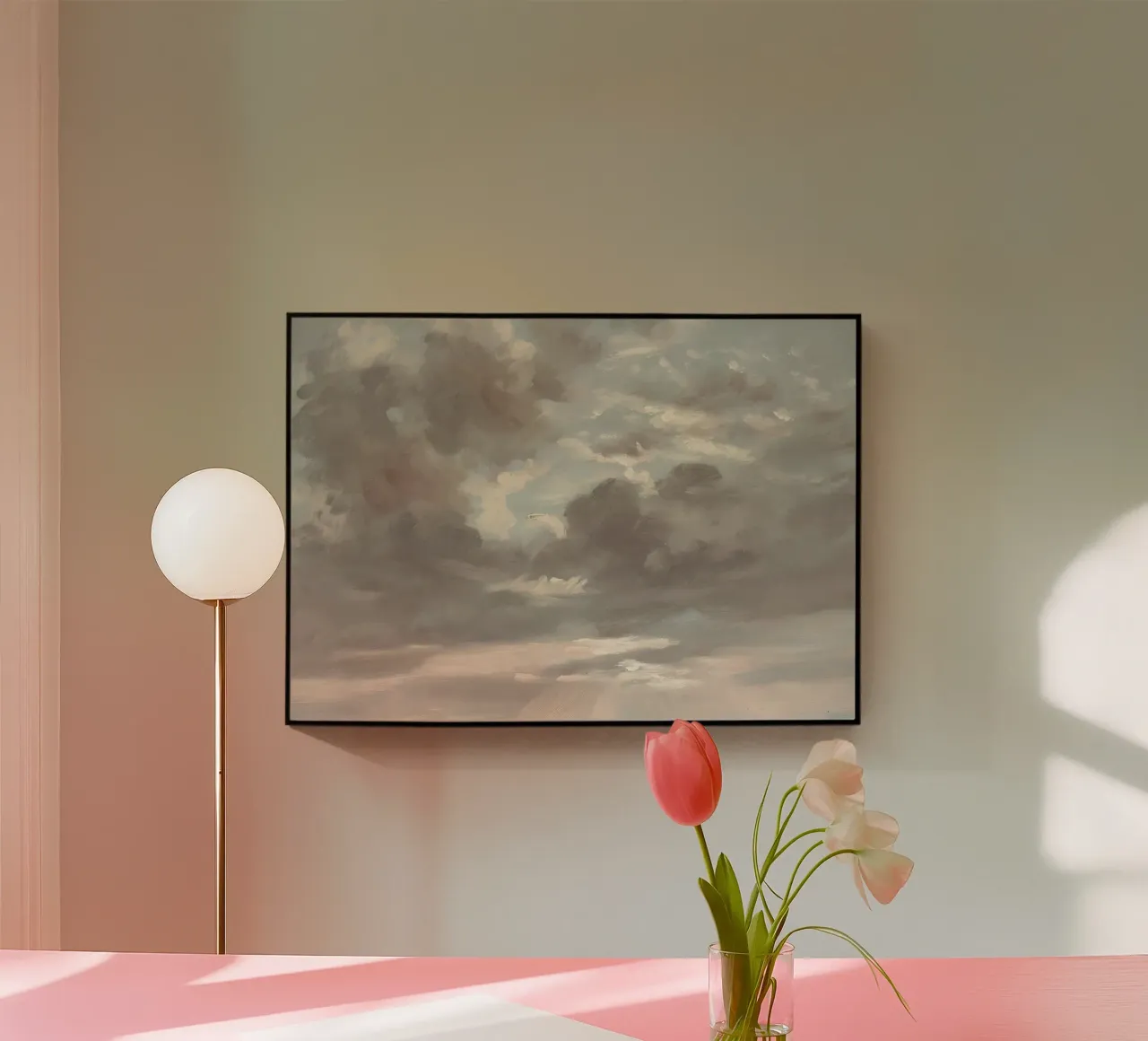 John Constable - Cloud Study | Romanticism Sky Art Print metacrilato de NorwesClub