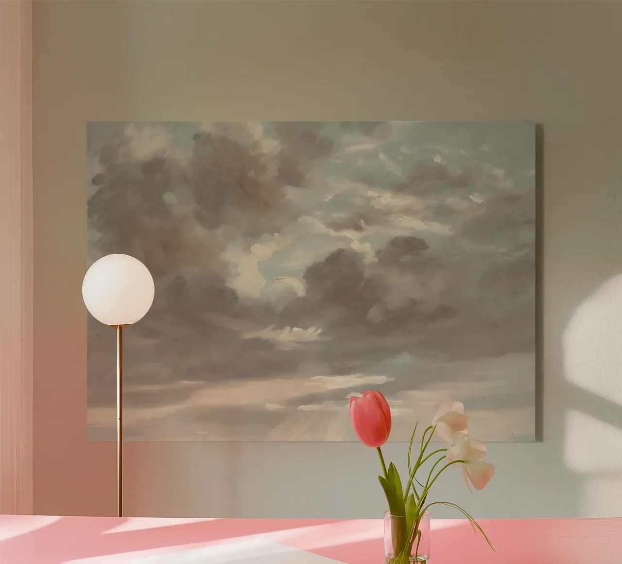 John Constable - Cloud Study | Romanticism Sky Art Print metacrilato de NorwesClub