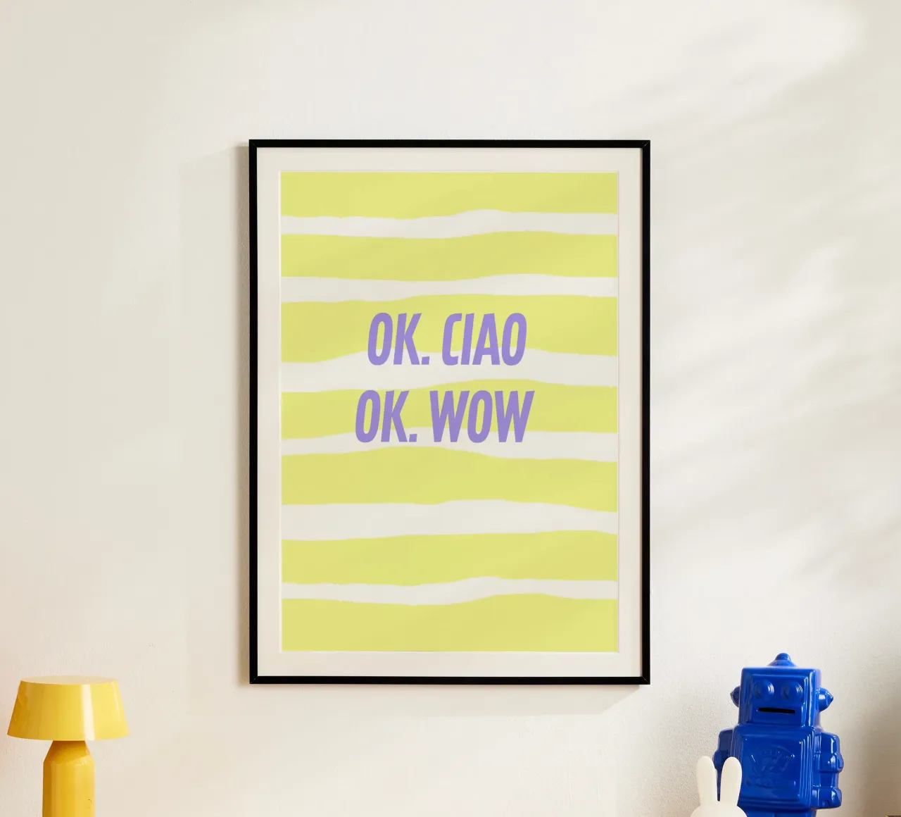 ok.ciao.ok.wow. carta hahnemühle da FRICKE DESIGN