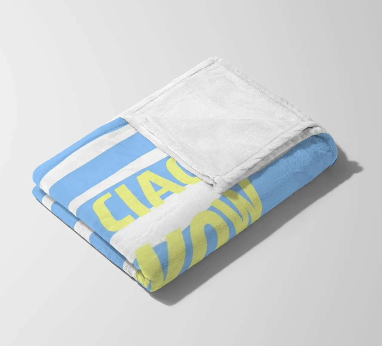 ok.ciao ok. wow coperta in pile da FRICKE DESIGN