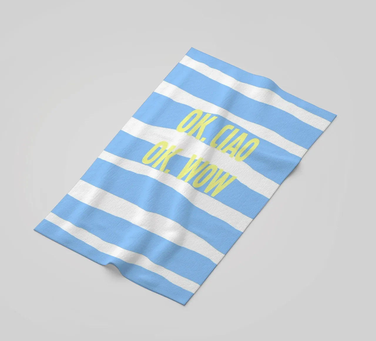 ok.ciao ok. wow telo mare da FRICKE DESIGN