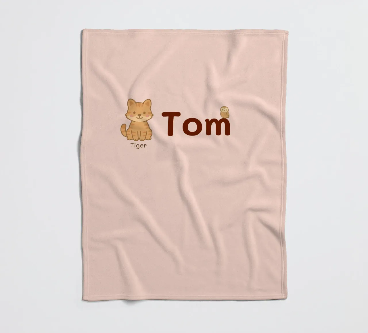 (50+) Amici di nome animale coperta in pile da Personalizable Designs