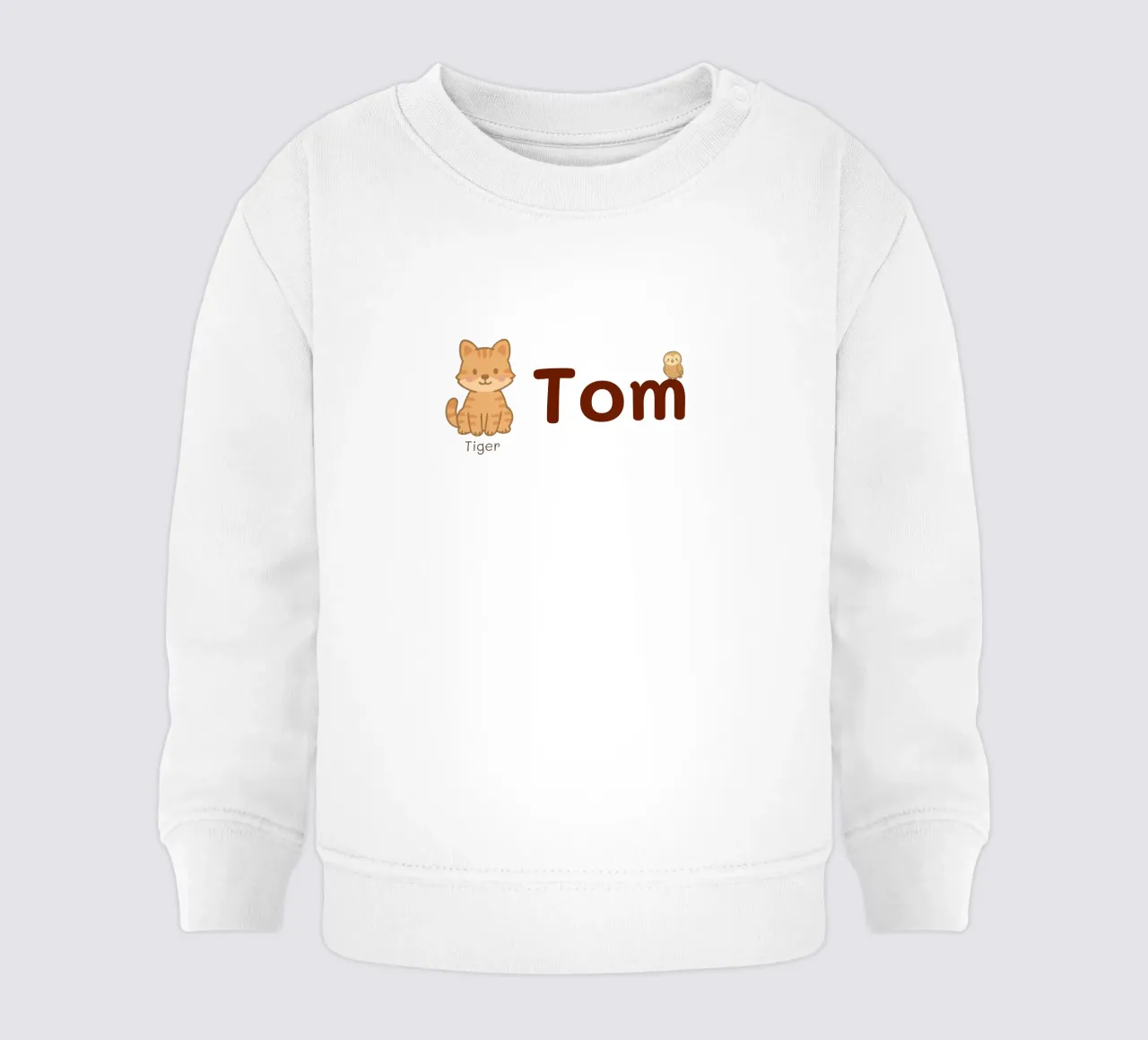 (50+) Amici di nome animale felpa neonato da Personalizable Designs