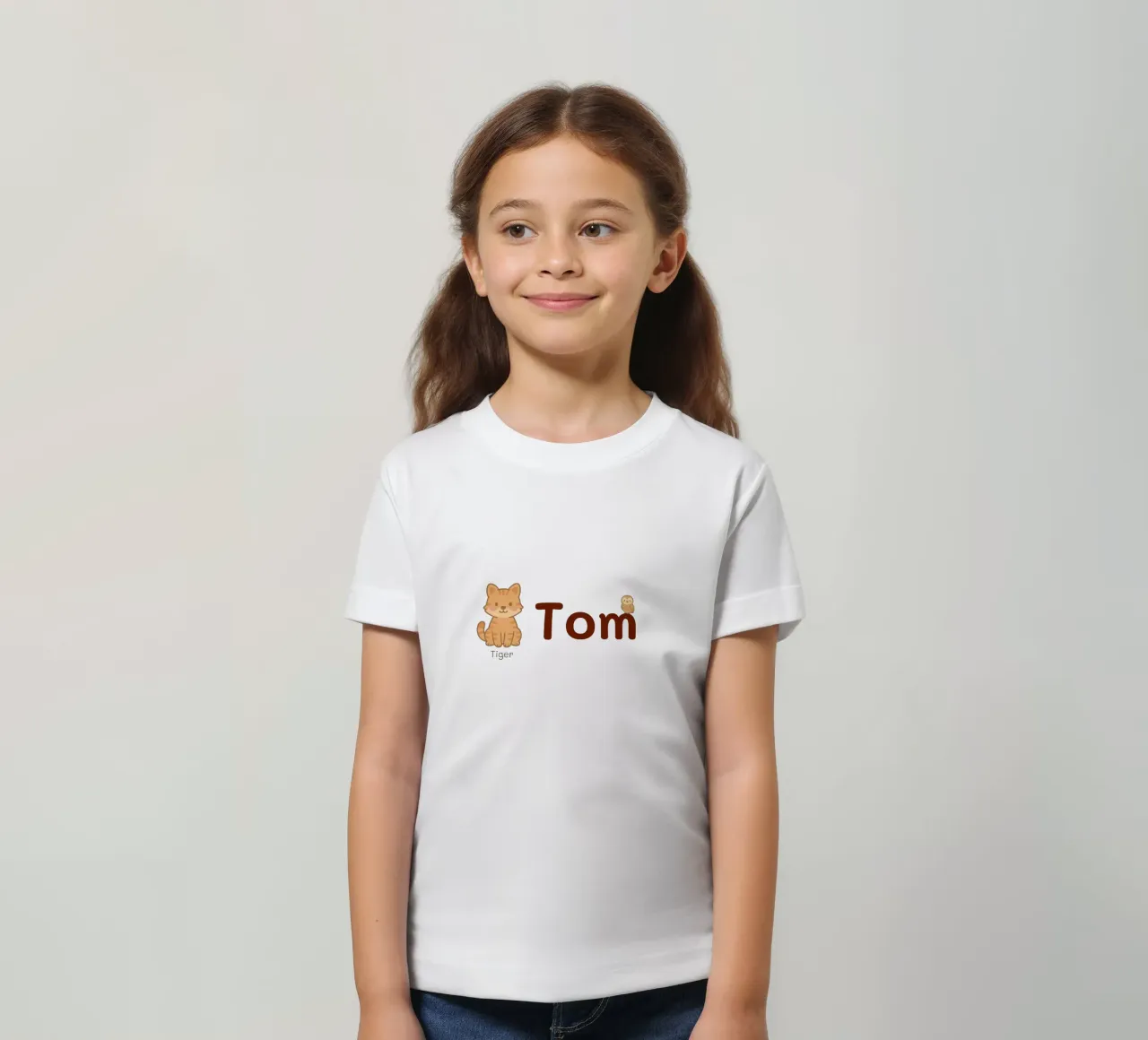 (50+) Animal name friends kids t-shirt by Personalizable Designs