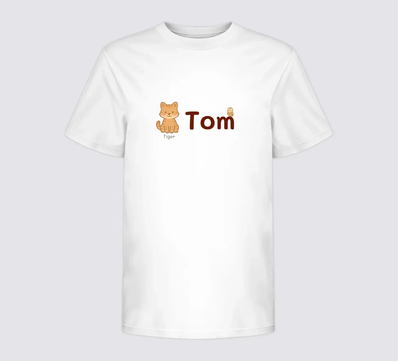 (50+) Animal name friends kids t-shirt by Personalizable Designs