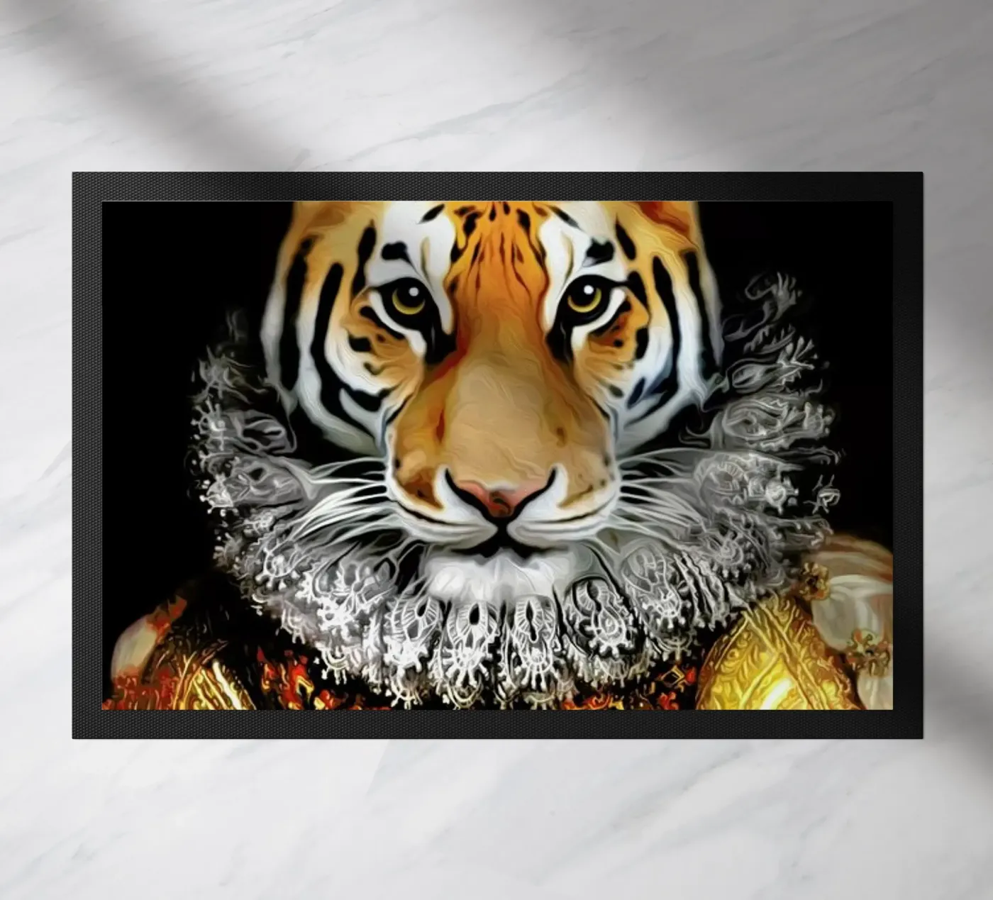 Heather doormat by Tein Lucasson