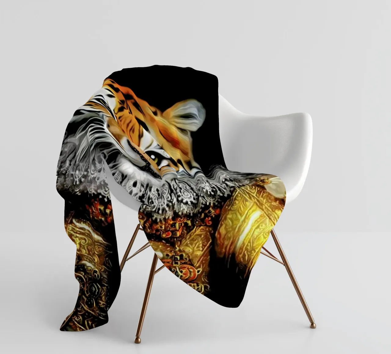 Heather Fleecedecke von Tein Lucasson