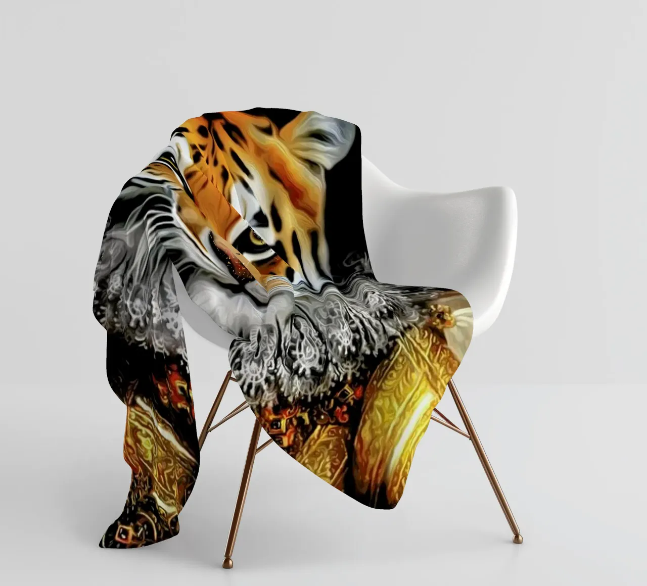 Heather Fleecedecke von Tein Lucasson