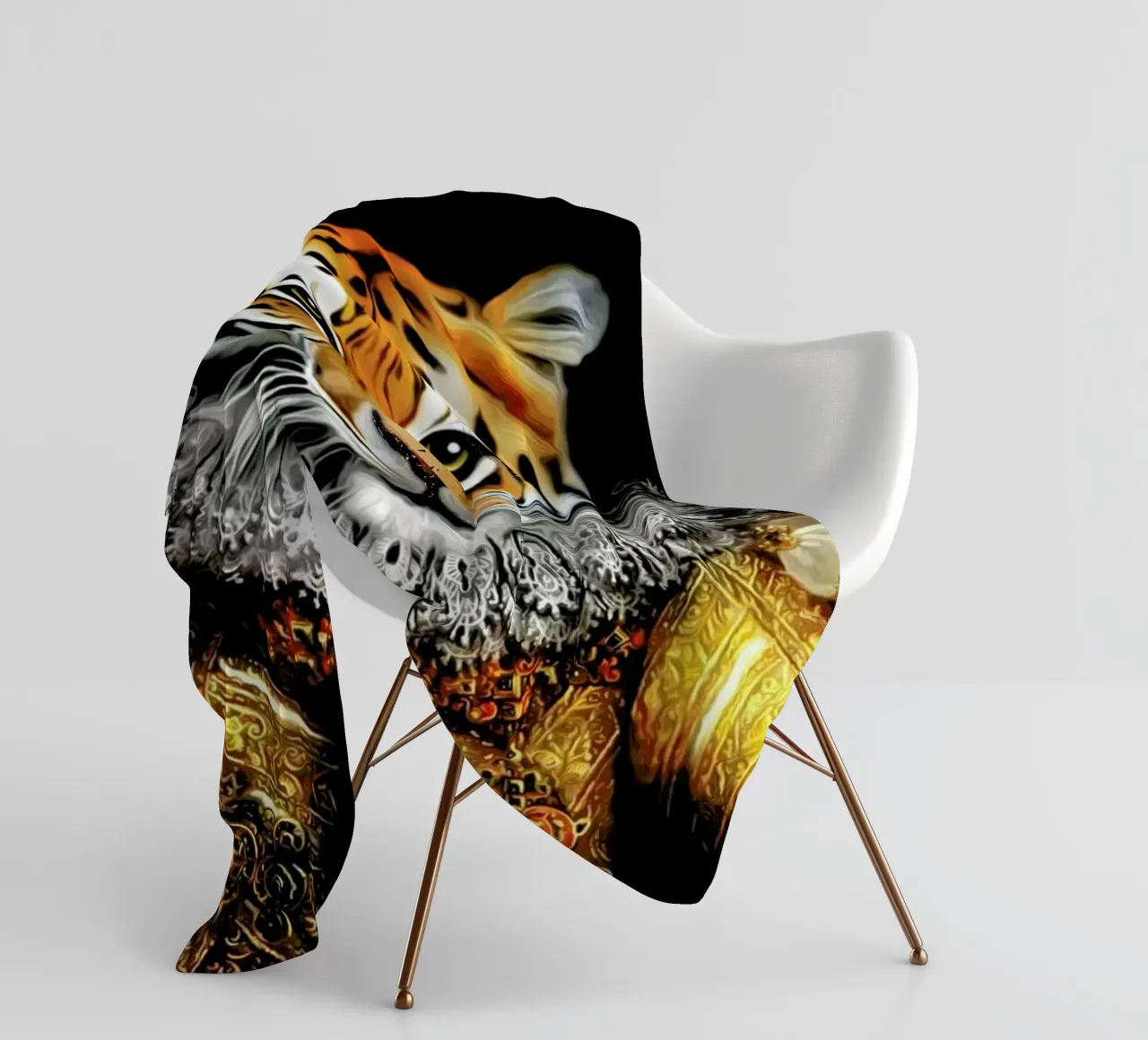 Heather Fleecedecke von Tein Lucasson