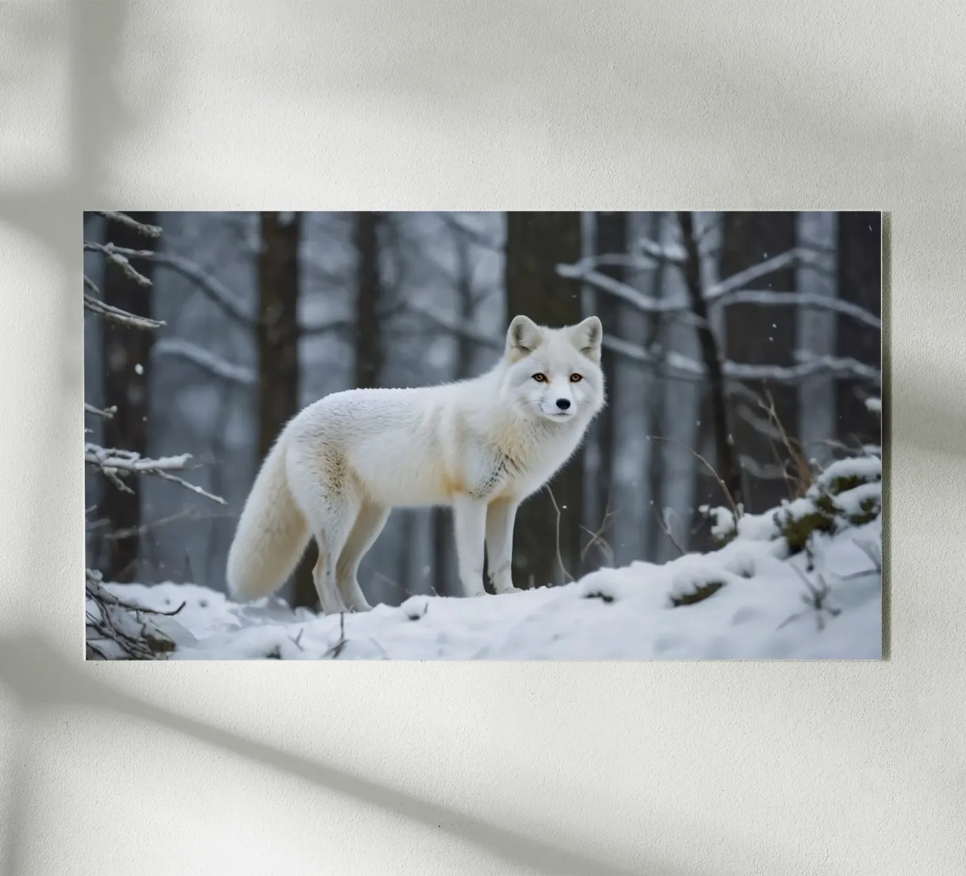 White fox plexiglass da Wild Beauty