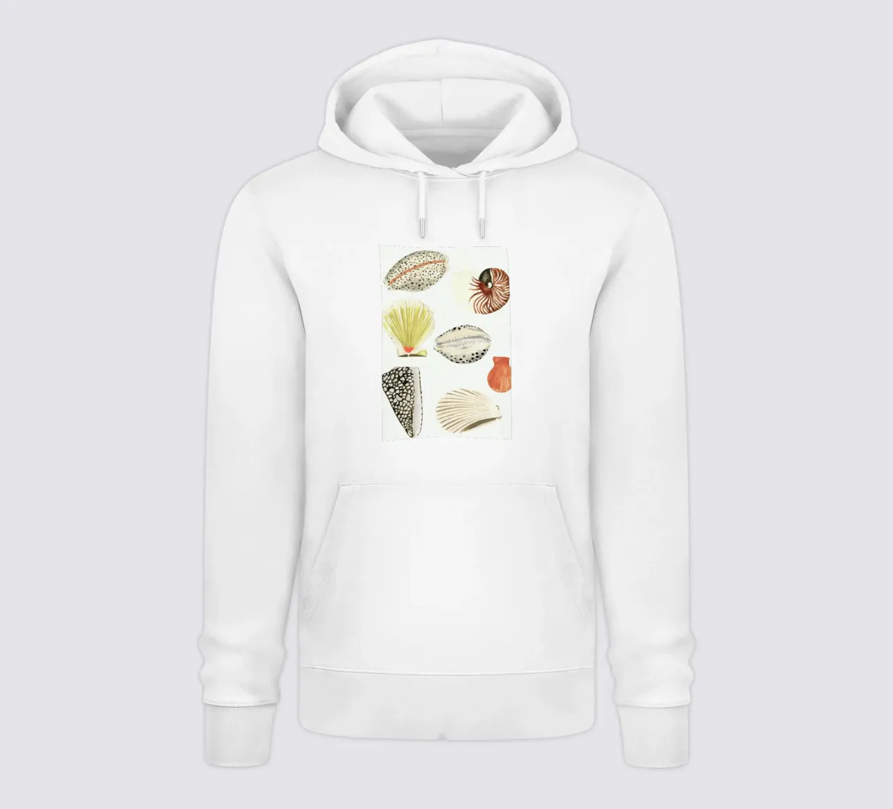Shells hoodie van Isabelle Vandeplassche