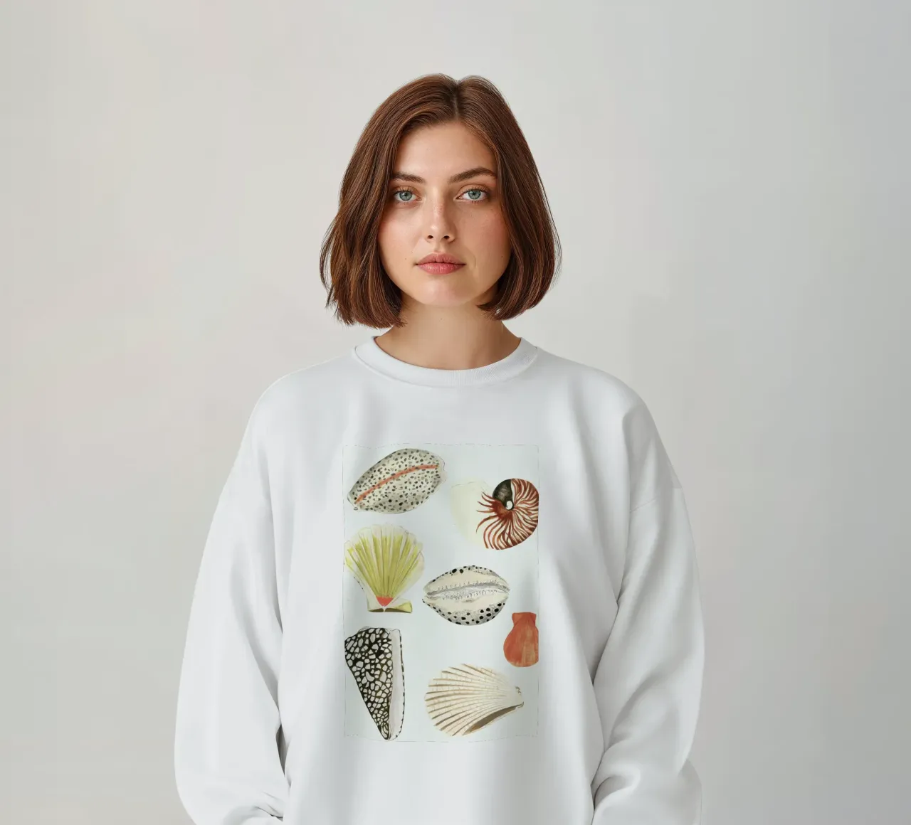 Shells sweatshirt by Isabelle Vandeplassche