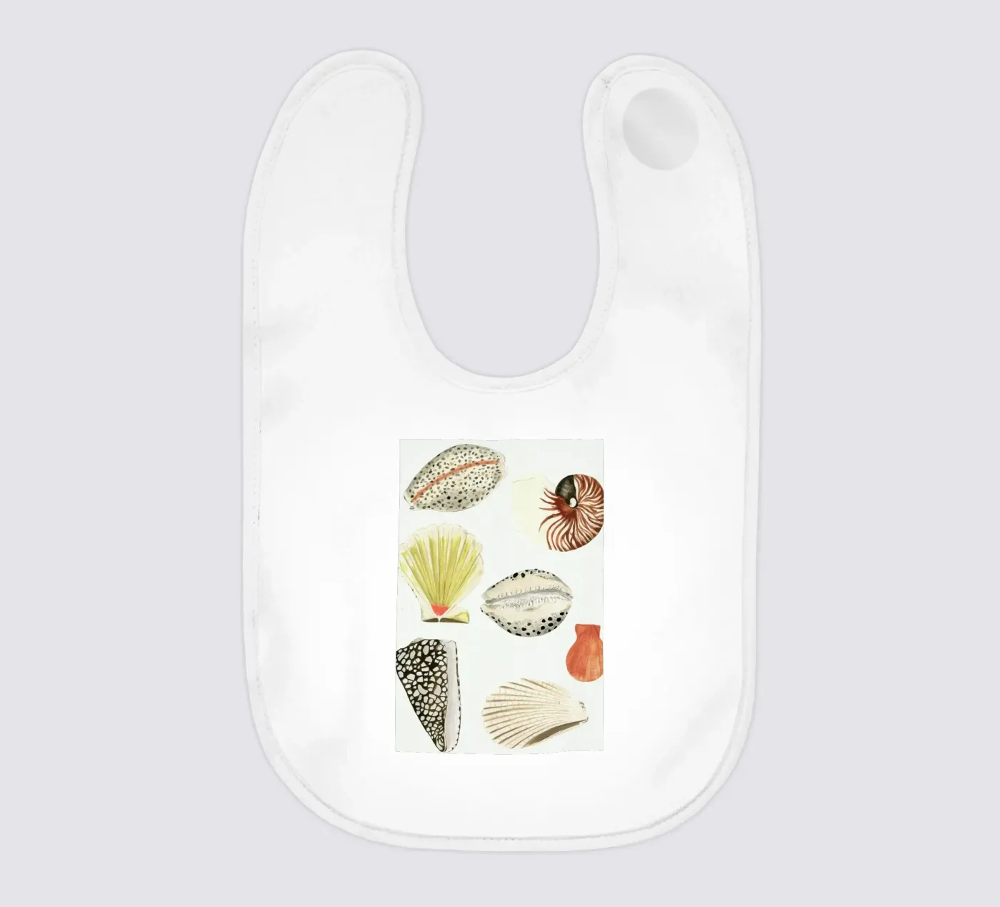 Shells Babylätzchen von Isabelle Vandeplassche