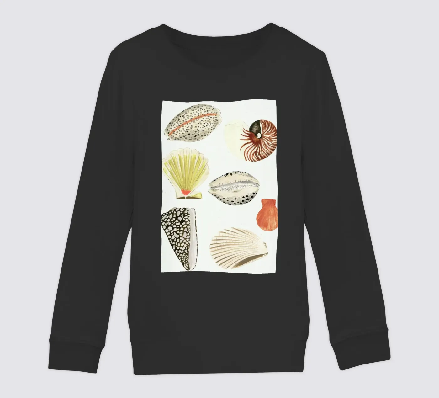 Shells kinder sweatshirt van Isabelle Vandeplassche