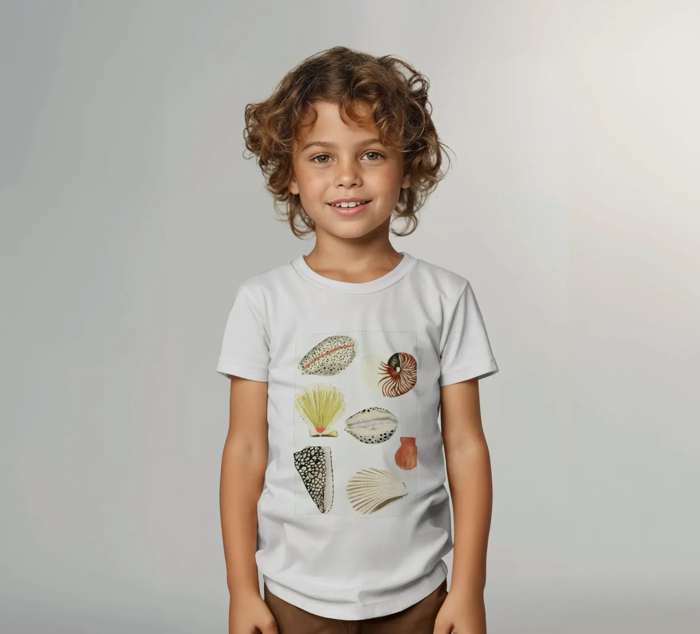Shells Kinder T-Shirt von Isabelle Vandeplassche