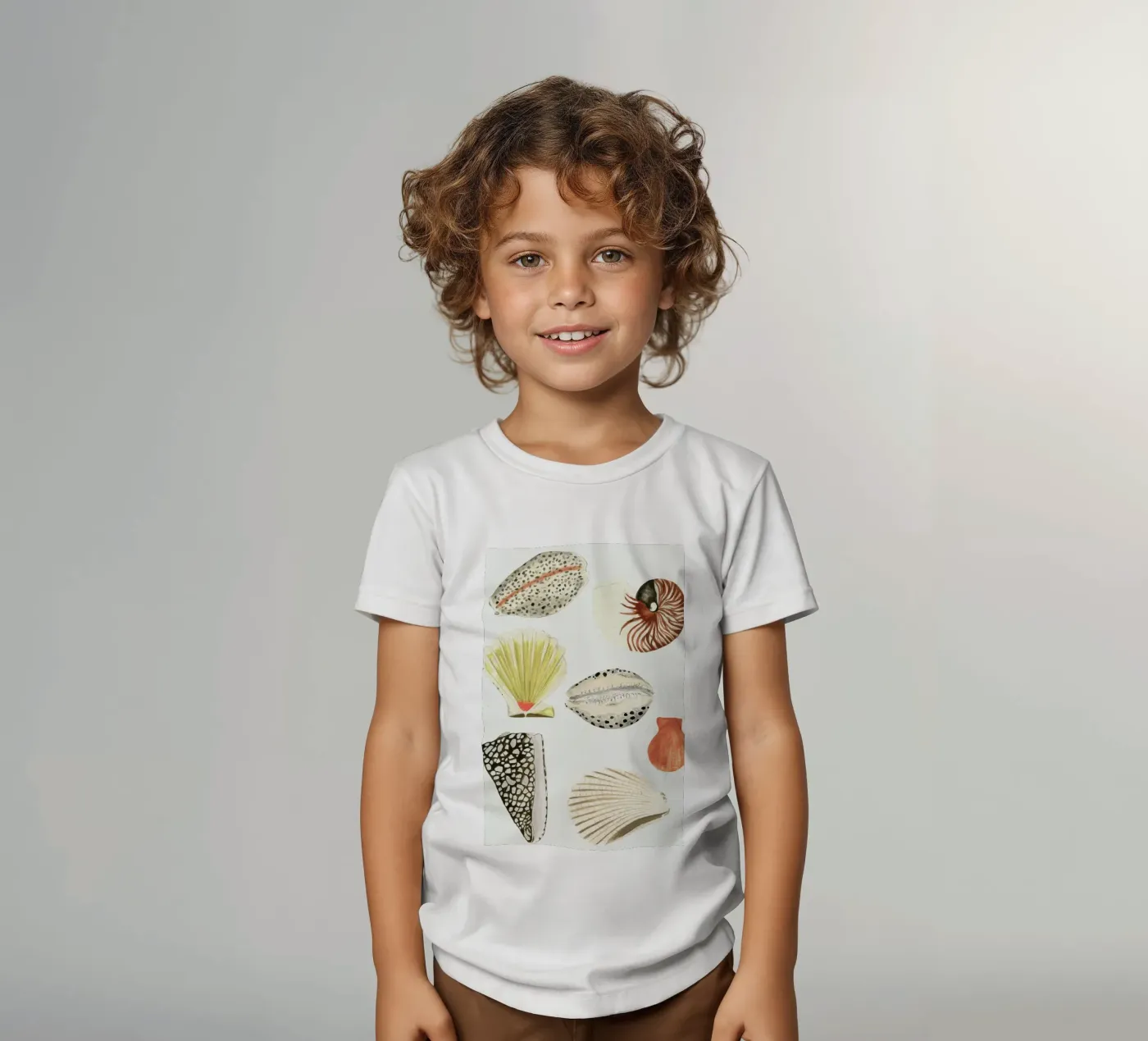 Shells t-shirt enfant de Isabelle Vandeplassche