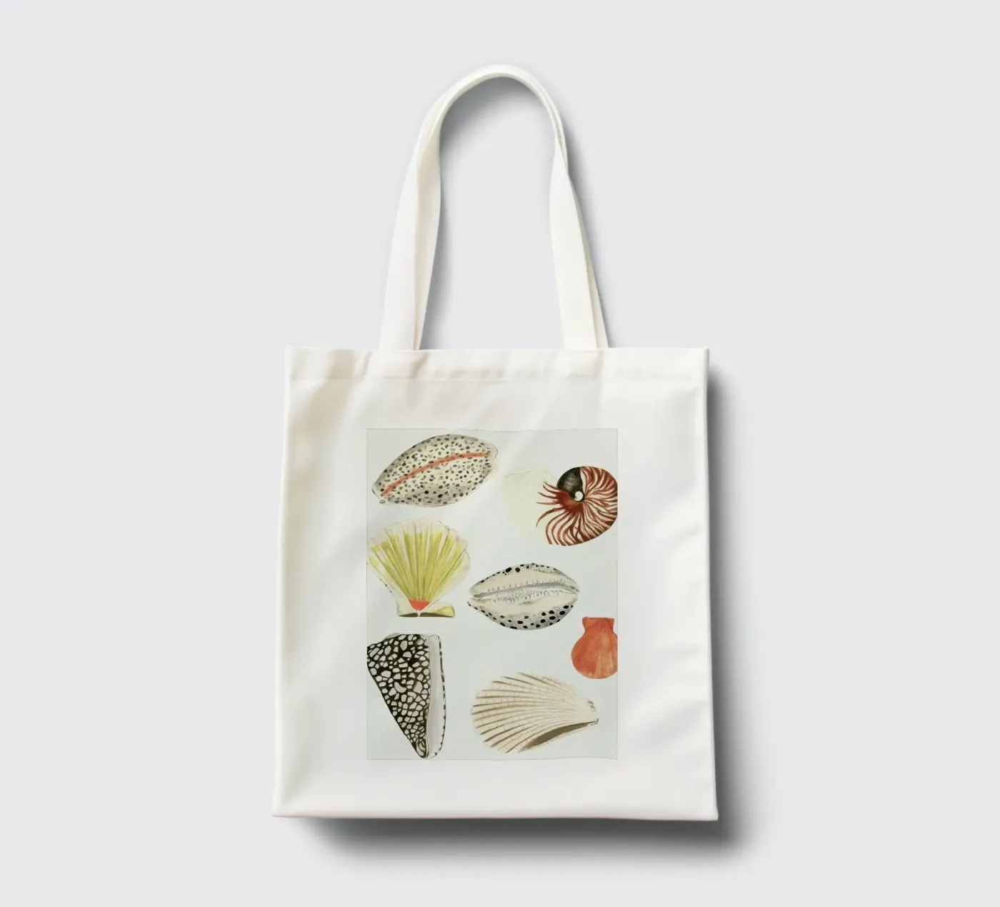 Shells tote bag by Isabelle Vandeplassche