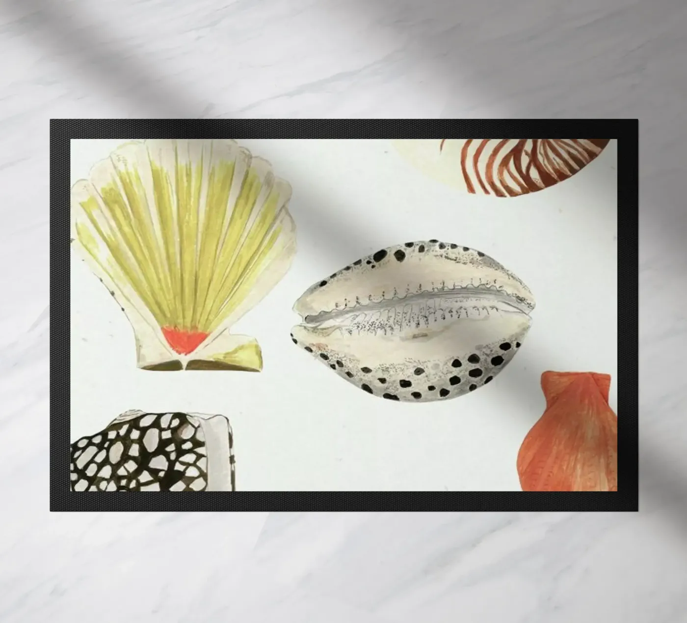 Shells paillasson de Isabelle Vandeplassche
