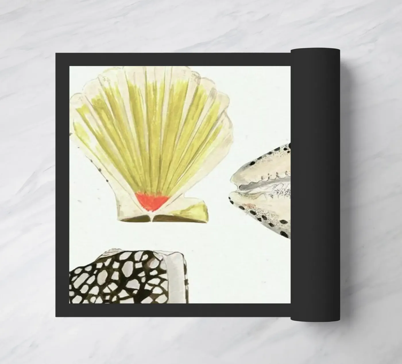 Shells paillasson de Isabelle Vandeplassche