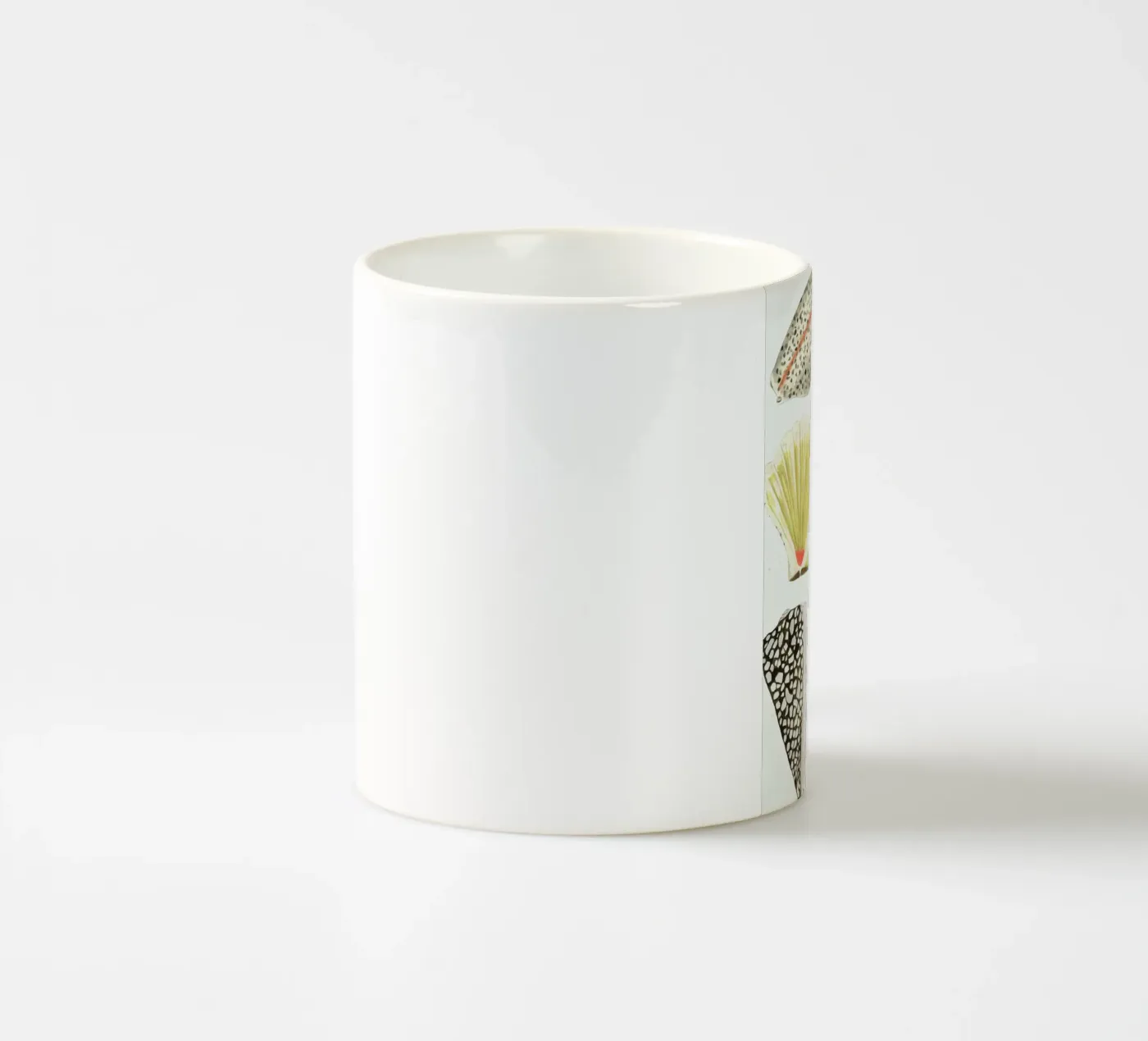 Shells ceramic mug by Isabelle Vandeplassche