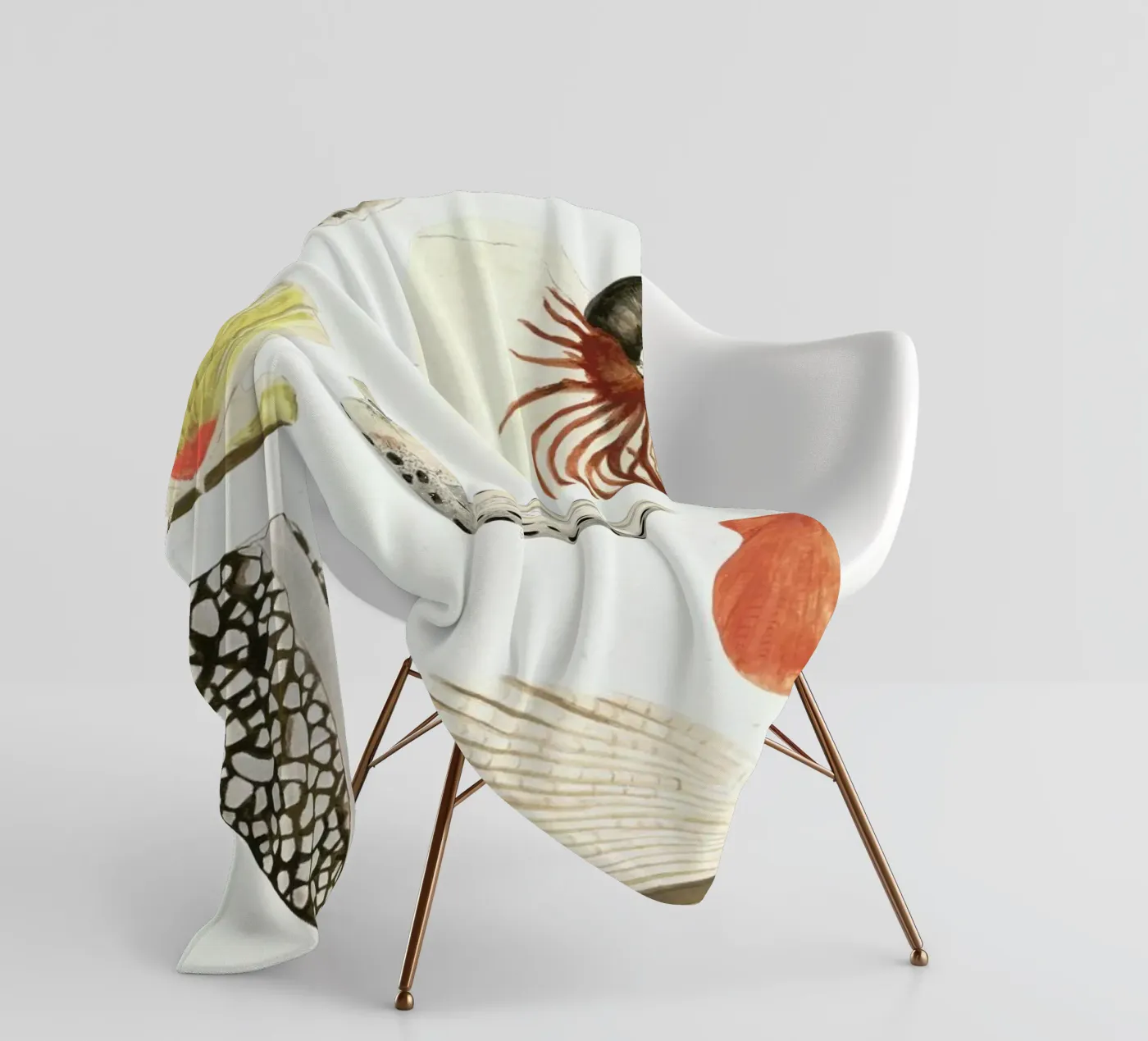 Shells Fleecedecke von Isabelle Vandeplassche