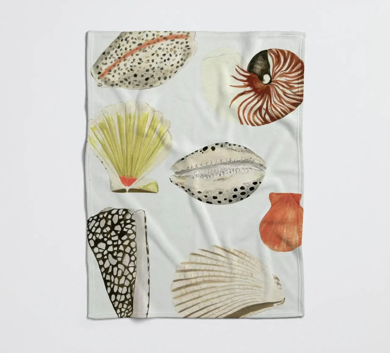 Shells Fleecedecke von Isabelle Vandeplassche