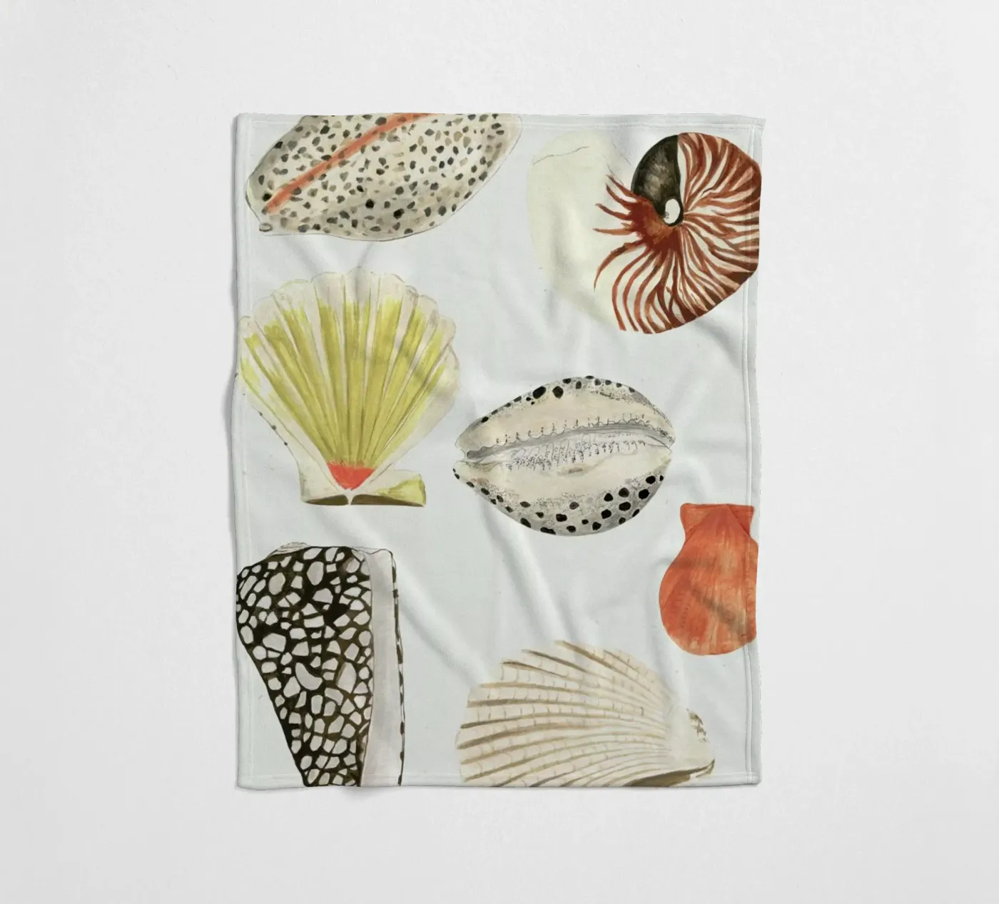 Shells Fleecedecke von Isabelle Vandeplassche