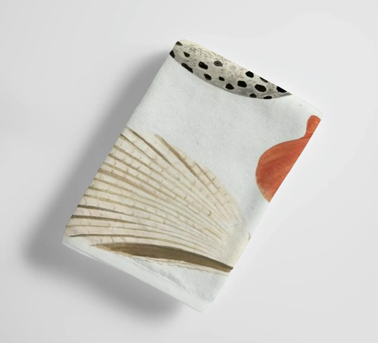 Shells towel by Isabelle Vandeplassche