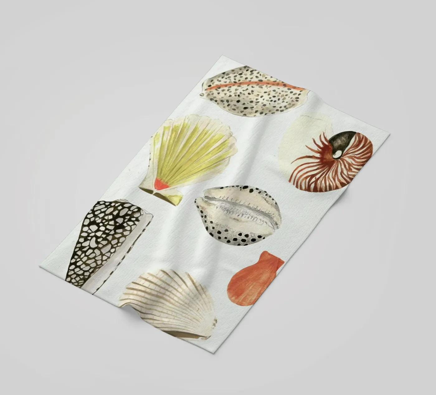 Shells Strandtuch von Isabelle Vandeplassche