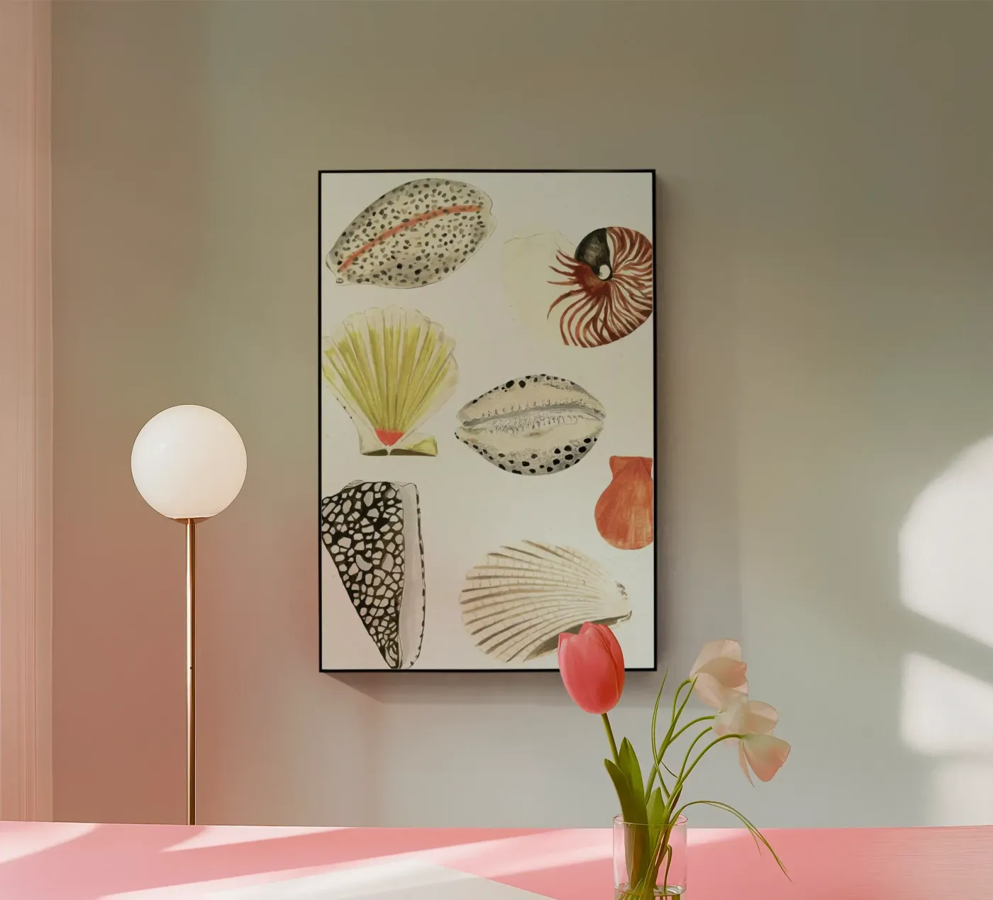 Shells plexiglas de Isabelle Vandeplassche