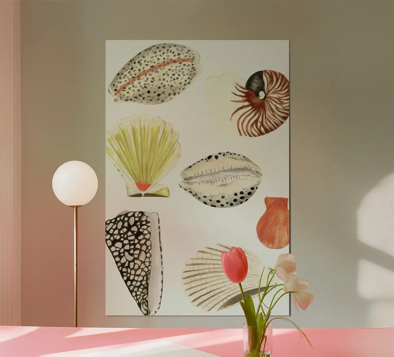Shells poster da Isabelle Vandeplassche