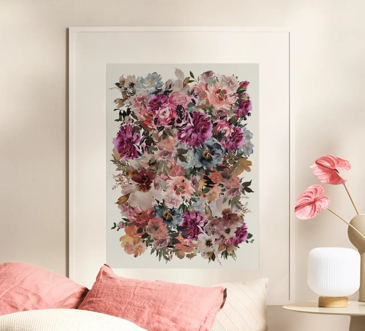 Watercolor poster con telaio in plastica da Ana Paula Hoppe