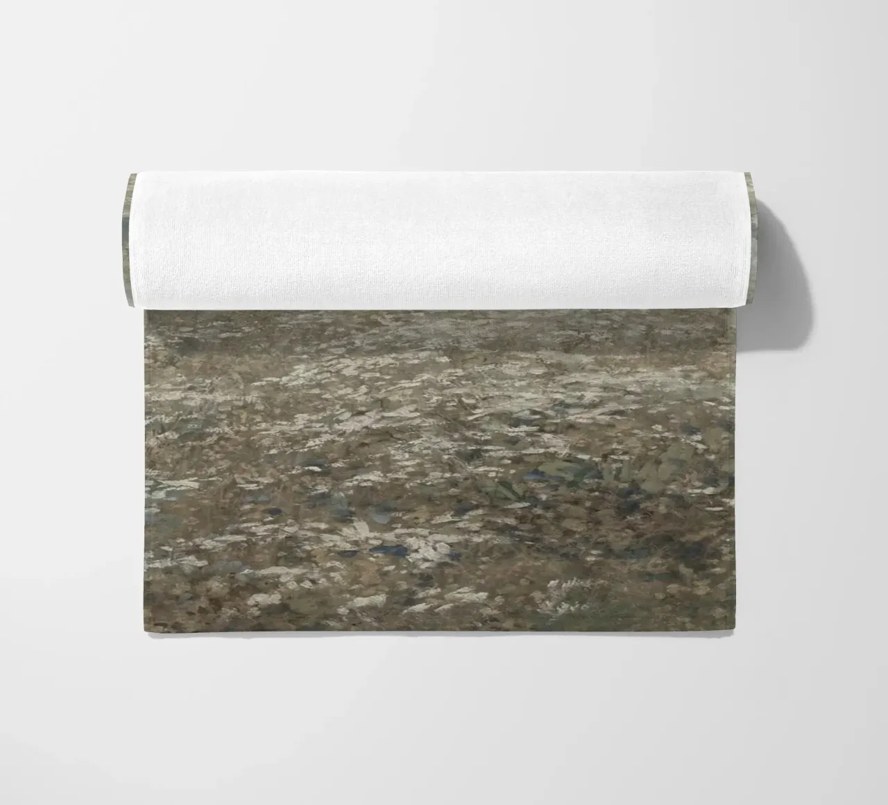Peder Mønsted - Birch Trees & Field | Danish Impressionist P beach towel by NorwesClub