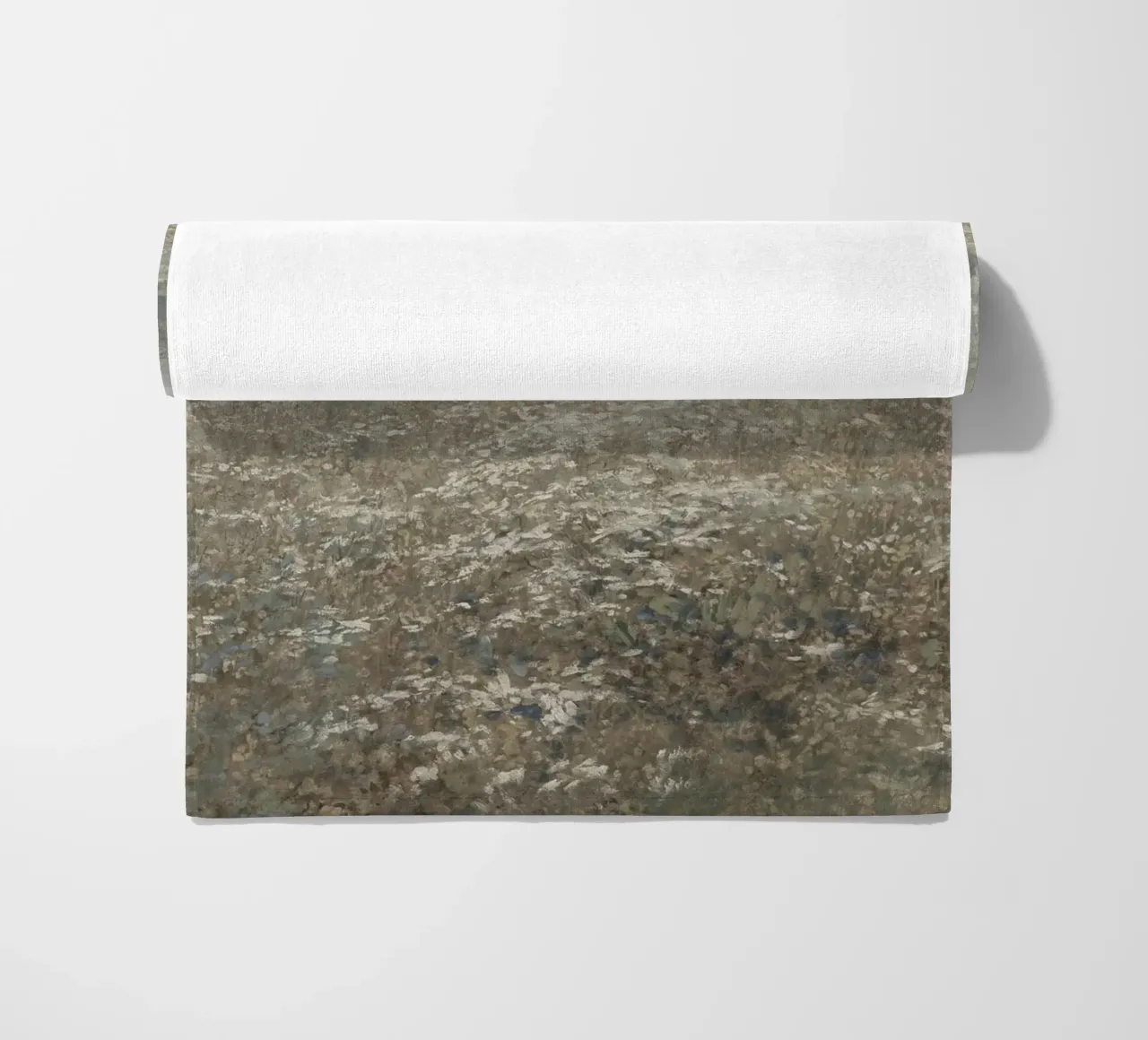 Peder Mønsted - Birch Trees & Field | Danish Impressionist P beach towel by NorwesClub