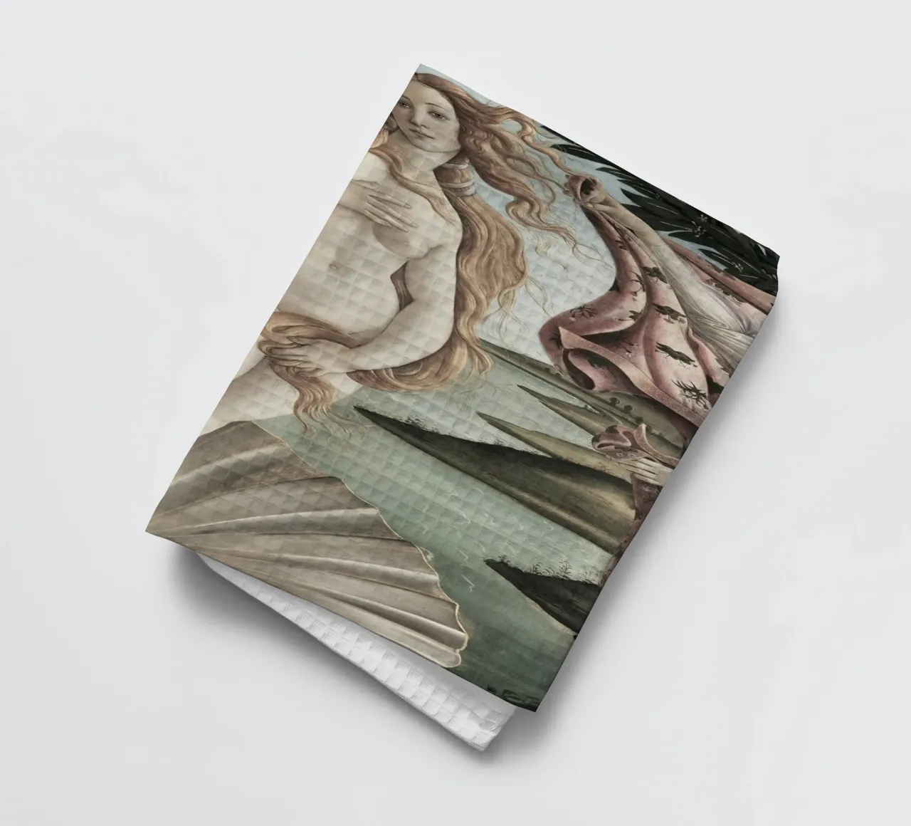 Botticelli - La naissance de Vénus | Renaissance Goddess Print torchon de NorwesClub